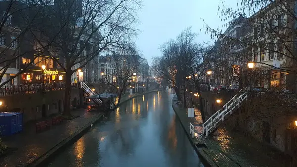 Uitzicht Stad Van Amsterdam — Stockfoto