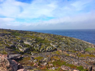 Teriberka, Rusya'nın Kuzey Buz Denizi kıyısında