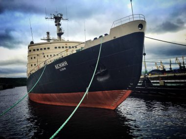 Sovyet buzkıran Lenin, Murmansk, Rusya