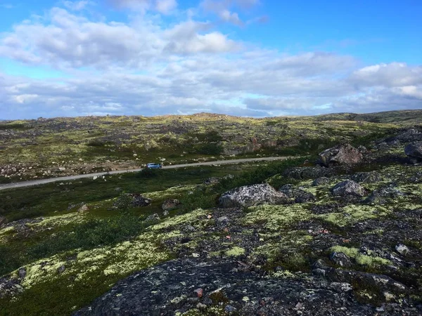 Felslandschaft Der Tundra Nordrussland — Stockfoto