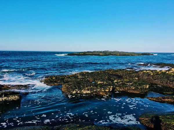 Brzegiem Oceanu Arktycznego Północy Rosji — Zdjęcie stockowe