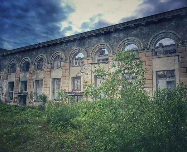 Verlassener Bahnhof Russland — Stockfoto