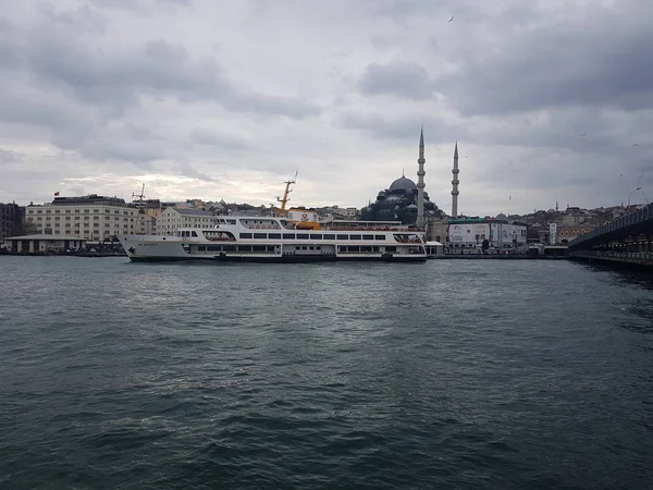 Výhledem Záliv Bospor Istanbulu — Stock fotografie