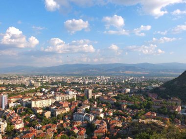 Plovdiv şehir manzaralı, Bulgaristan