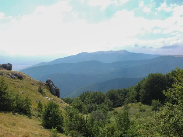 Montagne Balcaniche Paesaggio Bulgaria — Foto Stock