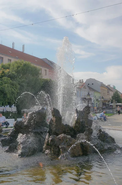 Vista Ciudad Kosice Eslovaquia —  Fotos de Stock