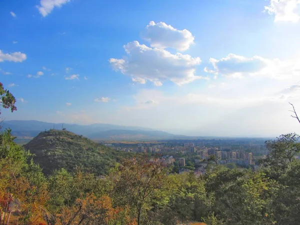 Vista Cidade Plovdiv Bulgária — Fotografia de Stock