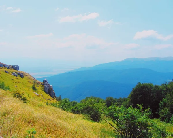 Montanhas Balcânicas Paisagem Bulgária — Fotografia de Stock