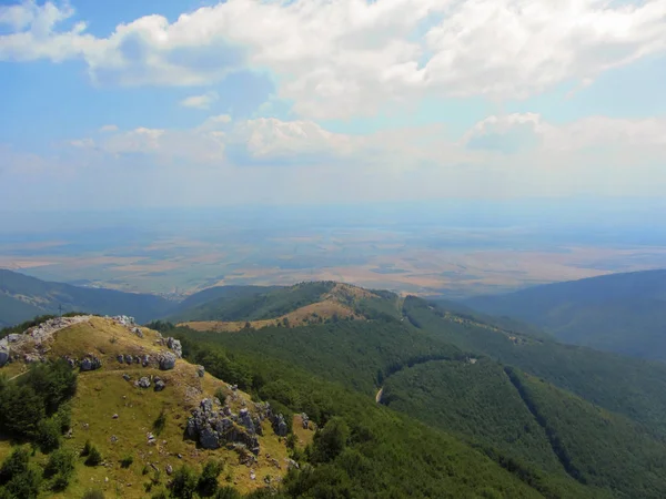 Montanhas Balcânicas Paisagem Bulgária — Fotografia de Stock