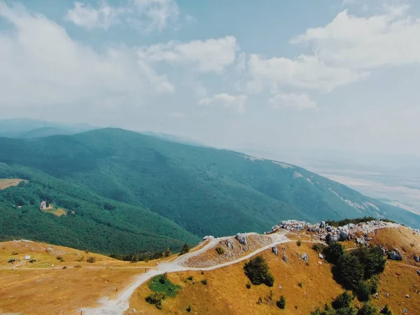 Balkan mountains landscape in Bulgaria