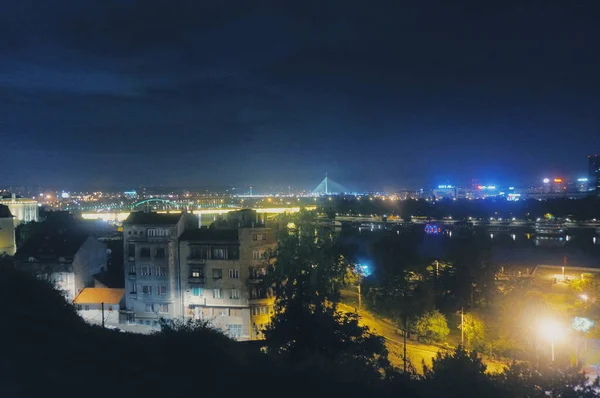 Uitzicht Stad Van Belgrado Servië — Stockfoto
