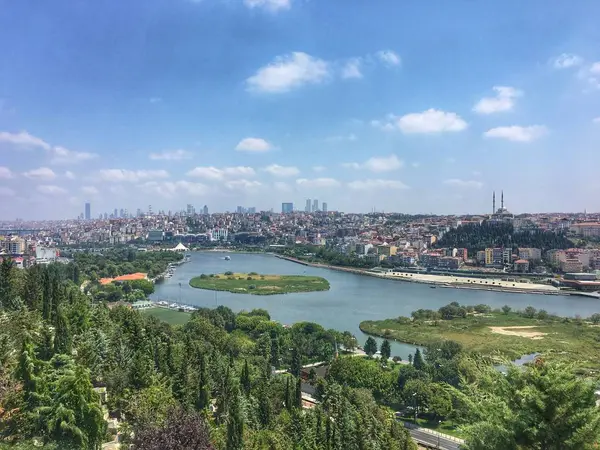 Estambul Vista Ciudad Turquía — Foto de Stock