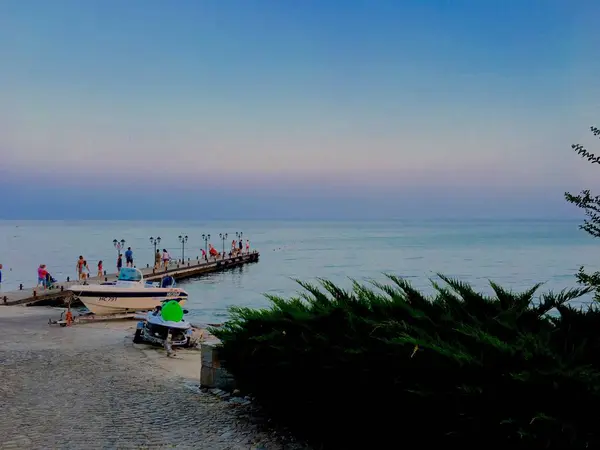 黑海海岸景观 — 图库照片