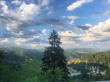 Koca Balkan Dağları manzara