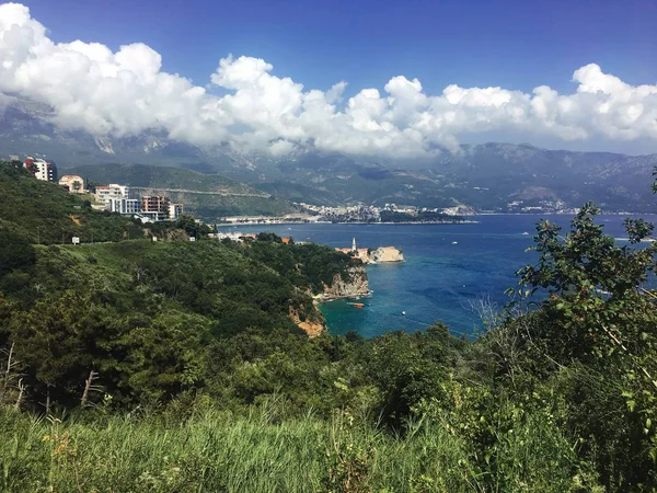 Seashore landscape in Montenegro