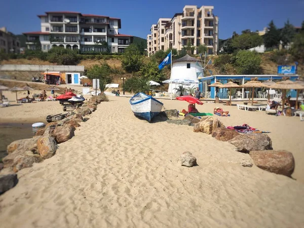 Zwarte Zee Kust Landschap Bulgarije — Stockfoto