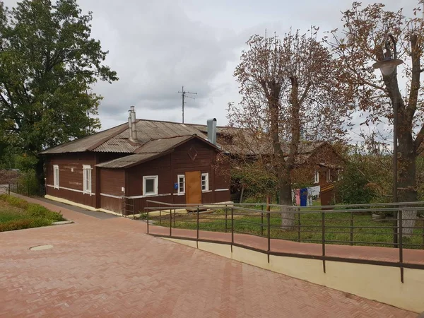 Blick Auf Russisches Dorf — Stockfoto