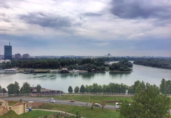 Şehir Manzaralı Belgrad Sırbistan — Stok fotoğraf