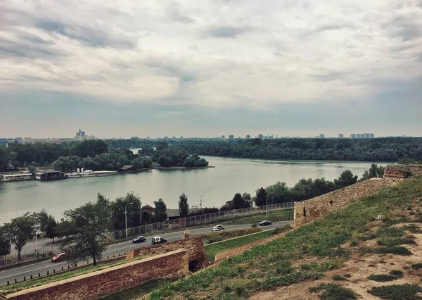 Şehir Manzaralı Belgrad Sırbistan — Stok fotoğraf