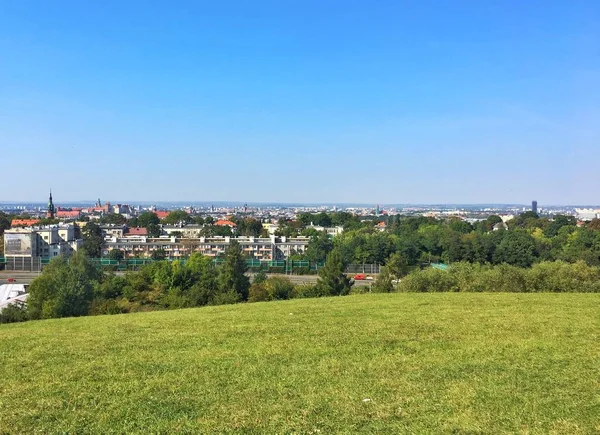 Vue Sur Ville Cracovie Pologne — Photo