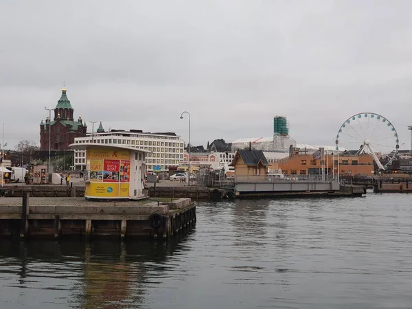 Vista Cidade Helsinki Finlândia — Fotografia de Stock
