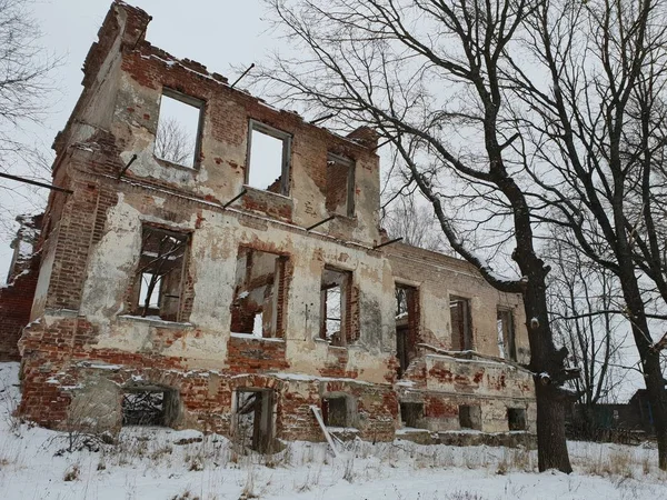 Abandoned Mansion Russia — Stock Photo, Image