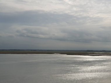 Normandiya'da Atlantik Okyanusu manzarası, Fransa