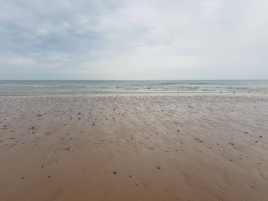 Normandiya'da Atlantik Okyanusu manzarası, Fransa