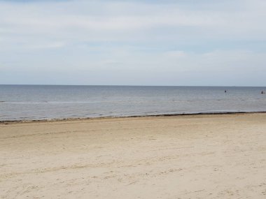 Jurmala Baltık Denizi manzarası, Letonya