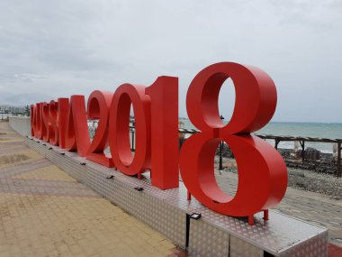 Soçi'de FIFA 2018 sembolü