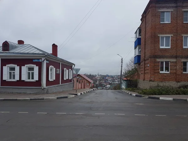 Landelijk Stadslandschap Rusland — Stockfoto