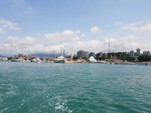 ソチ港の海景 ロシア — ストック写真