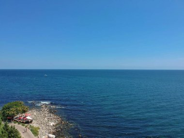 Drone'dan hava deniz manzarası