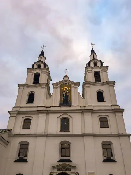 Stadsgezicht Van Minsk Wit Rusland — Stockfoto