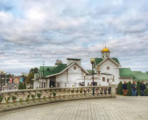 Vue Urbaine Minsk Biélorussie — Photo