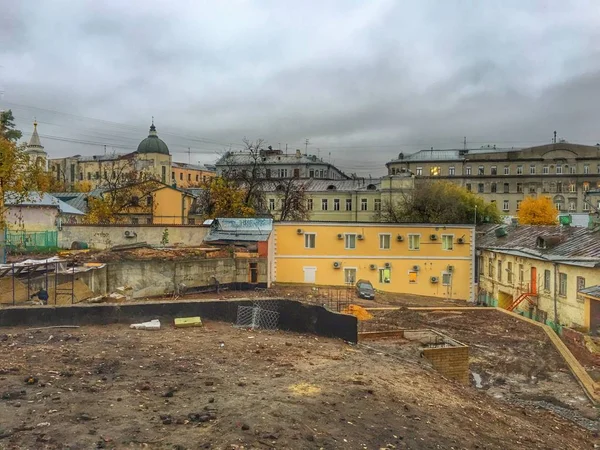 Stadsgezicht Van Moskou Rusland — Stockfoto