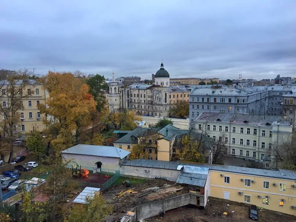 Stadsgezicht Van Moskou Rusland — Stockfoto