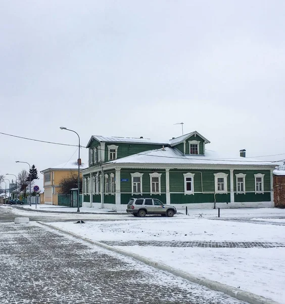 Historisch Uitzicht Kolomna Winter — Stockfoto