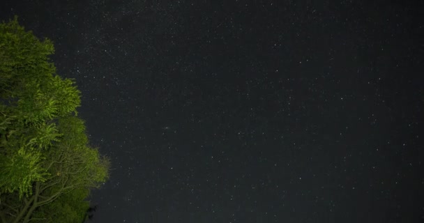 Звездное Небо Движении — стоковое видео