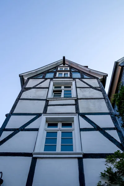 Бревенчатый Дом Каркасный Дом Германии Hattman — стоковое фото