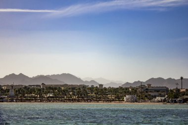 Mısır'daki tatil. Yaz tatili Sharm El Sheikh içinde. Mısır Kızıldeniz.