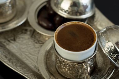özel bir içki Türk kahvesi 