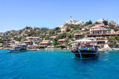 Kaleköy veya Türk Adası Kekova Simena illage