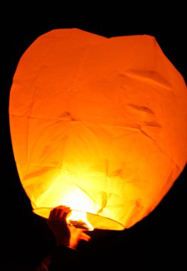 Uçan fener yeepeng Festivali