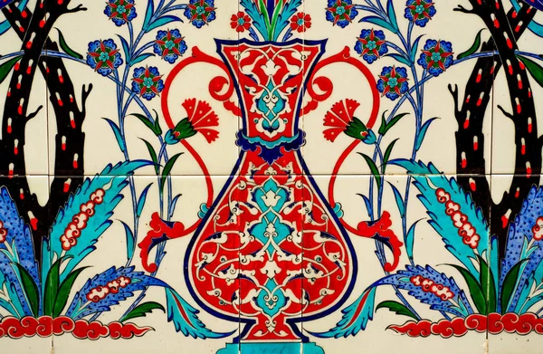 Płytek Ceramiki Stylu Imperium Osmańskiego — Zdjęcie stockowe