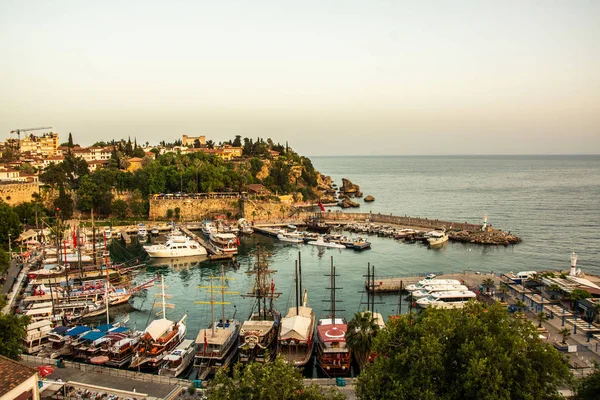 Cidade Velha Kaleici Antalya Turquia — Fotografia de Stock