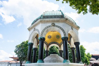 İstanbul Sultanahmet Meydanı'nda Alman Çeşmesi