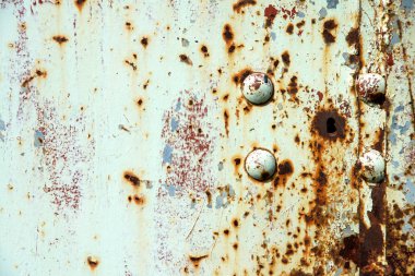 paslı boyalı demir doku