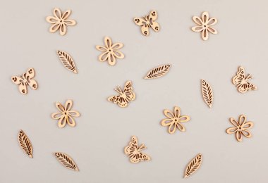 Pastel dekoratif minimal arka plan