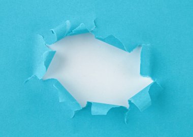 Yırtık renkli kağıt, kağıt yaprağıdelik